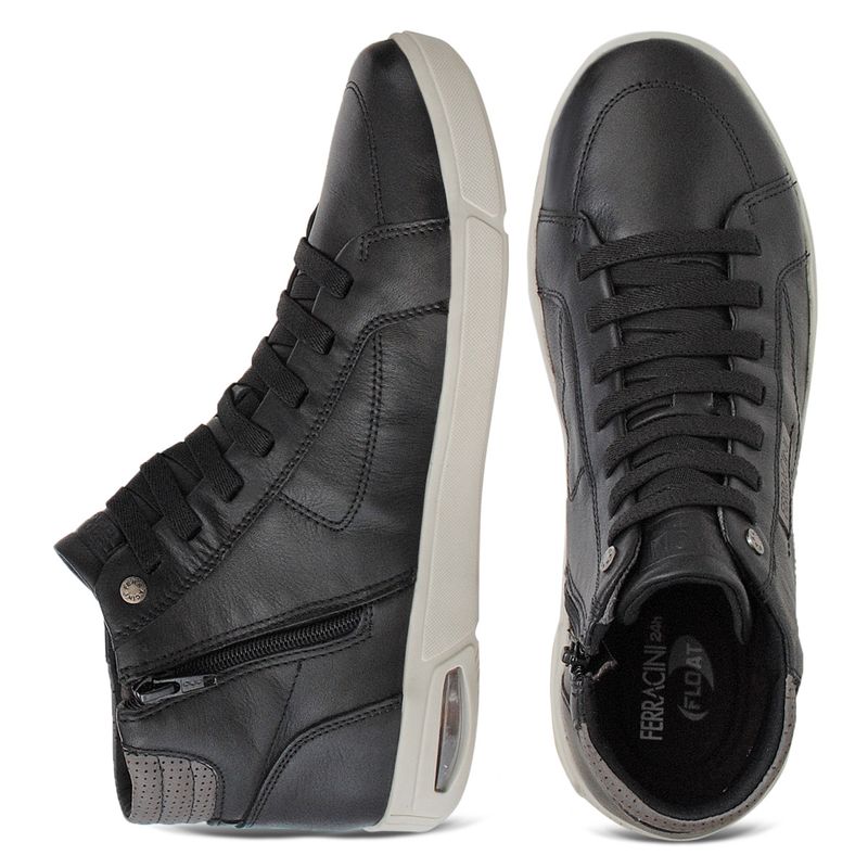 sapato ferracini masculino max float preto