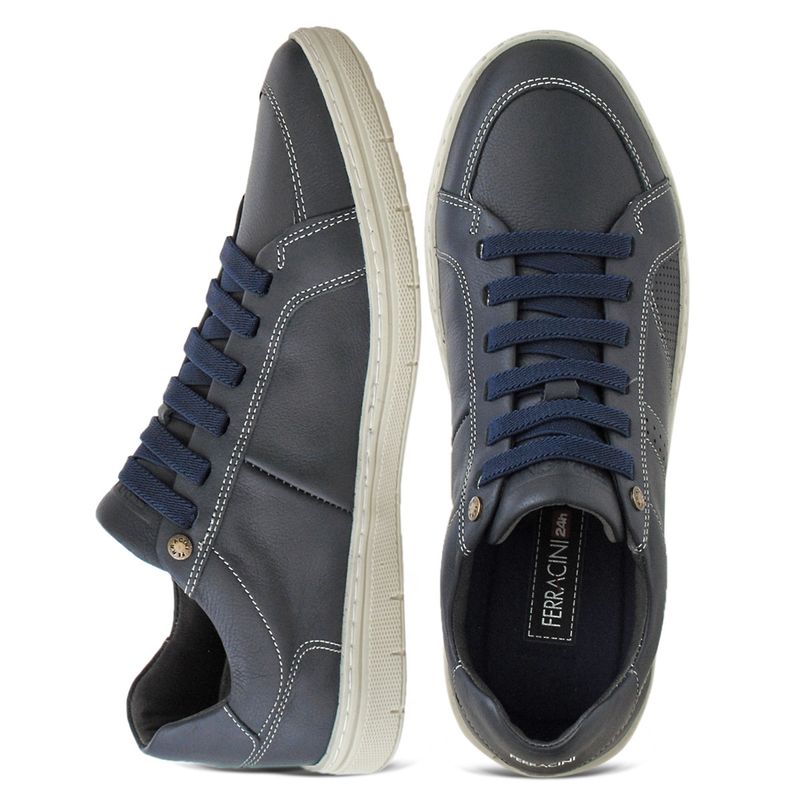 Sapato Ferracini Masculino Inspirit Marinho - Ferracini 24h