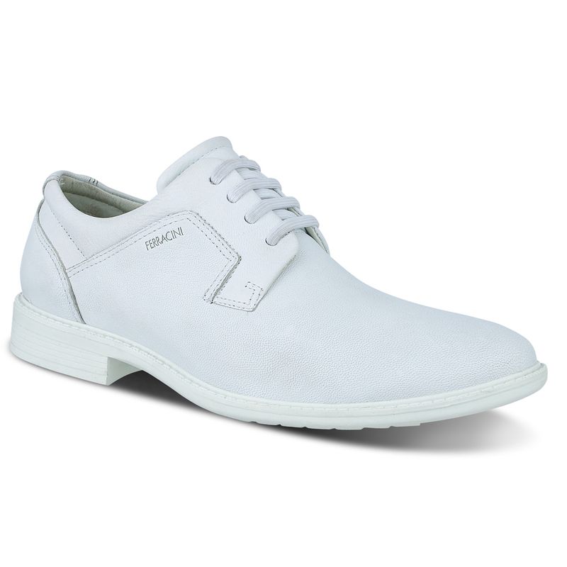 Sapato Ferracini Masculino Clear Branco - Ferracini 24h