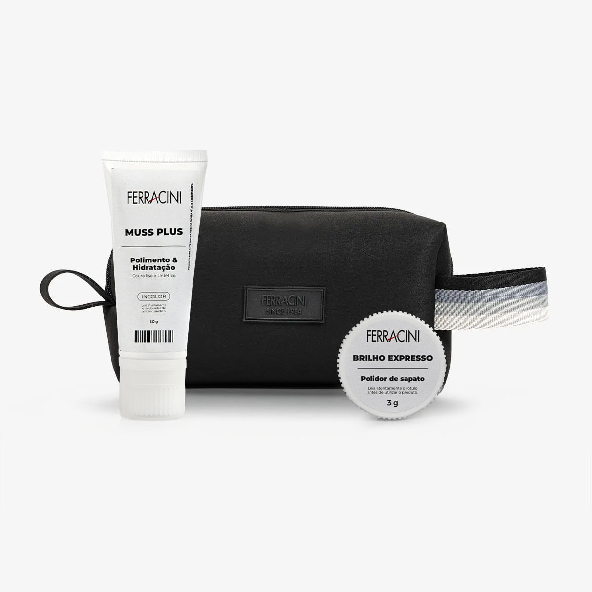 Kit Necessaire Ferracini + Muss + Brilho